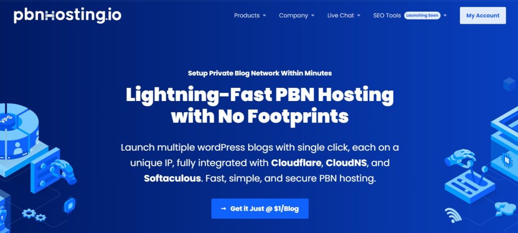 Pbn hosting io
